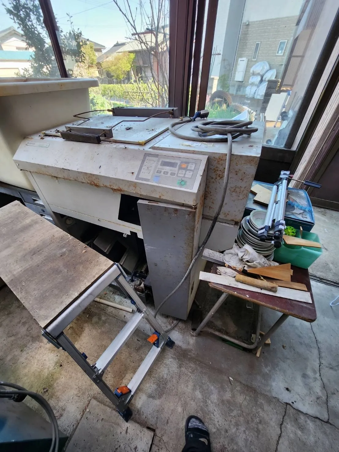岐阜市 工場内 機械回収